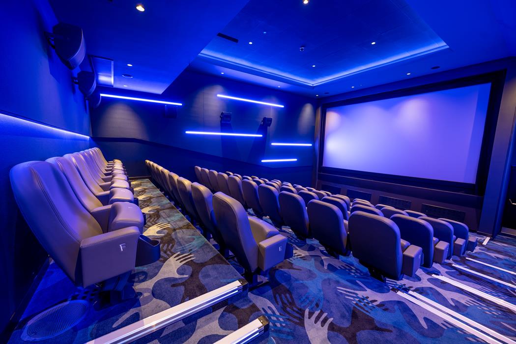 King's Lynn Corn Exchange Cinema seating area.