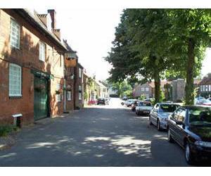 Castle Acre village green and pub