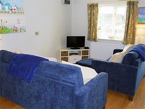 The Lavender Cottage's relaxing living room