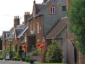 The colourful village of Hillington in west Norfolk.