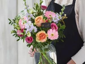 Floral arrangements at Elizabeth the Florist in west Norfolk