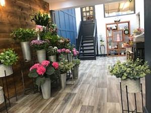 Inside Elizabeth the Florist in west Norfolk