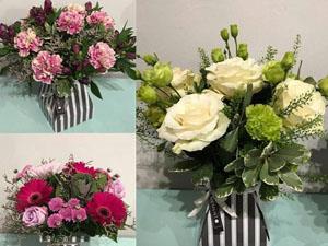 Flower arrangements available at Goldings Feeds and Nursery