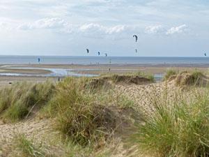 Old Hunstanton Beach, west Norfolk.