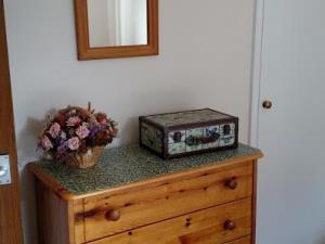 Pine dresser in master bedroom