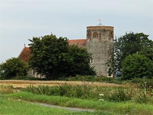 A quintessential village scene at West Dereham, west Norfolk.