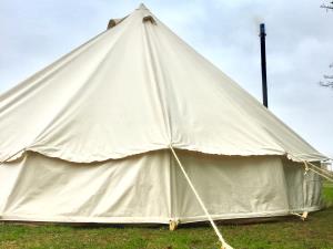 Bell tent and safari tent hire can be arranged with local providers.