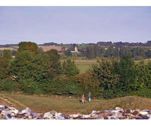Beautiful views from the castle in the village
