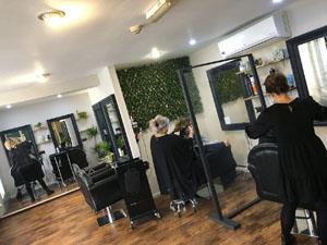 Inside Everybody Hair and Beauty in west Norfolk.