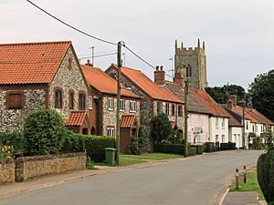 The tranquil village of Great Massingham, west Norfolk.