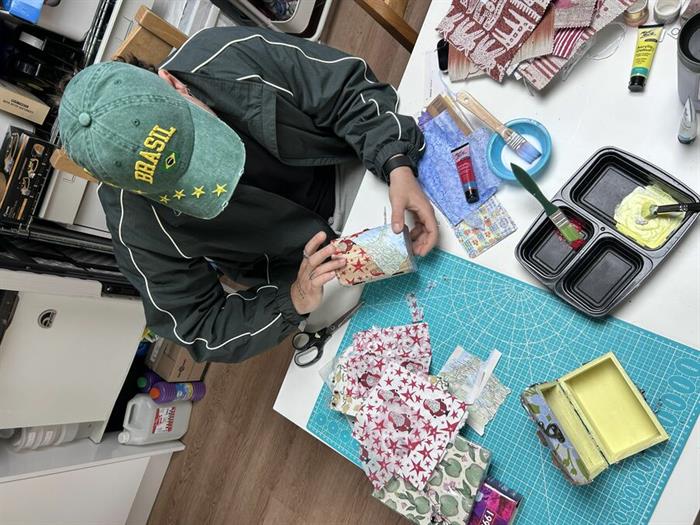 Decoupage Workshop at Big Penny Social