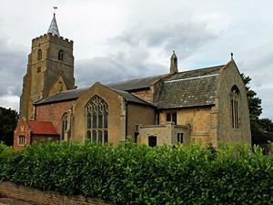 The West Lynn village church in King's Lynn, west Norfolk.