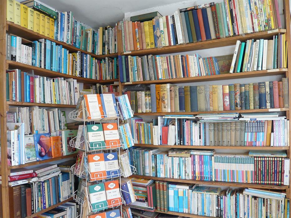 A wide range of themes and topics available on our shelves.