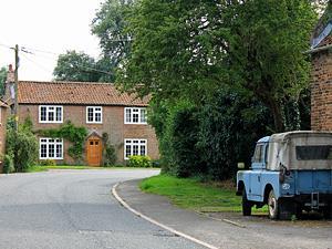 The tranquil village setting of Tilney All Saints in west Norfolk.