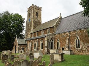 The Middleton parish church, west Norfolk.