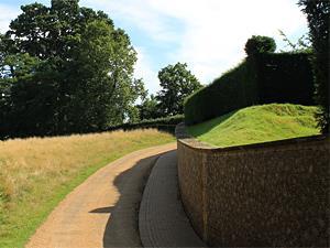 The tranquil country village of Castle Rising in west Norfolk.