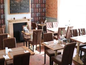 The inside dining area of Bushel & Strike in Heacham.