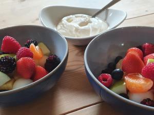 Fresh, healthy breakfast available at Belle Vue Guest House in Denver near Downham Market.