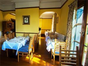 The dining area inside The Grange Hotel in King's Lynn, west Norfolk.