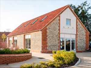 Exterior of Socius in Burnham Market, west Norfolk.