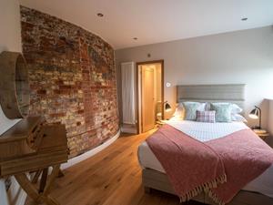 Beautifully decorated bedrooms inside The Old Lighthouse in Old Hunstanton, west Norfolk.