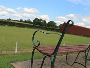 The village bowling green at Burnham Thorpe in west Norfolk.