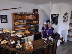 The interior of Smiths the Bakers in King's Lynn, west Norfolk.