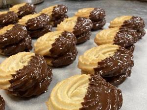 Delicious sweet treats on offer at Smiths the Bakers in King's Lynn, west Norfolk.