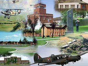 Collage of RAF Bircham Newton Heritage Museum.