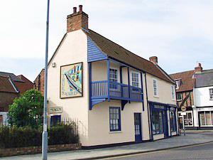 Exterior of True's Yard Tea Room in King's Lynn, west Norfolk.