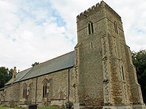 The village church at Shouldham in west Norfolk.