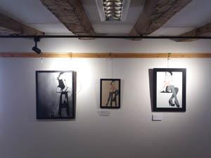 Artwork on display at Hanse House Gallery in King's Lynn, west Norfolk.