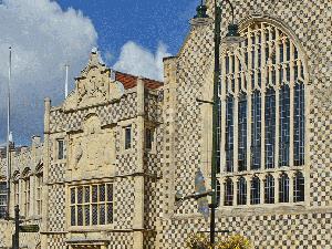 Trinity Guildhall, the town hall in King's Lynn.