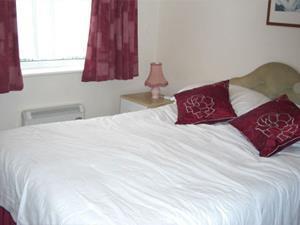 A double bedroom inside Midway, Hunstanton.