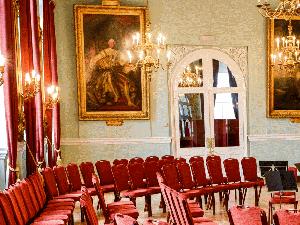 Inside King's Lynn Town Hall in west Norfolk.