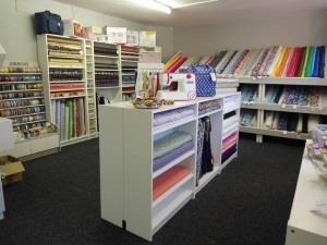 Inside the The Sewing Room at Downham Market, west Norfolk.