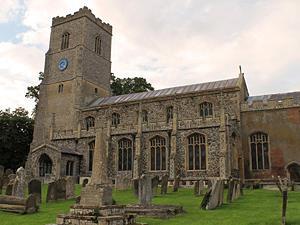 The Fincham village church