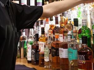 Delicious beverages served at the bar at Briarfields Hotel in Titchwell.
