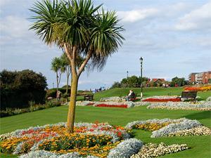 The tranquil heritage gardens in Hunstanton, west Norfolk.