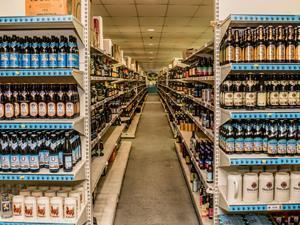 A fantastic selection of beers available on the selves at Beers of Europe in West Norfolk.