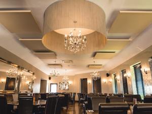 The dining hall at Arbuckles Restaurant and Bar.