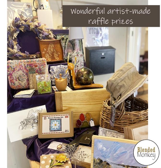 Image 3: image of raffle prizes