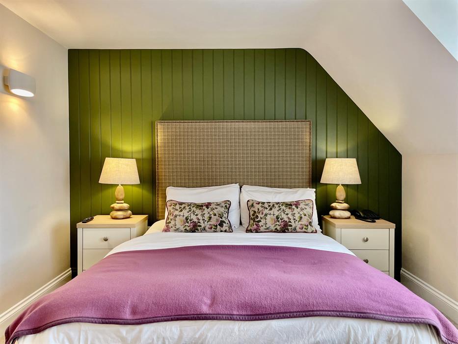A Caley Hall Hotel guest bedroom.