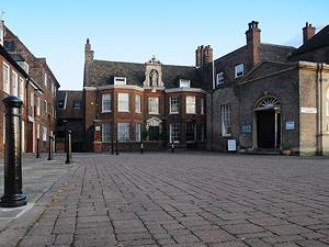 The exterior of the Bank House Hotel in King's Lynn, West Norfolk.