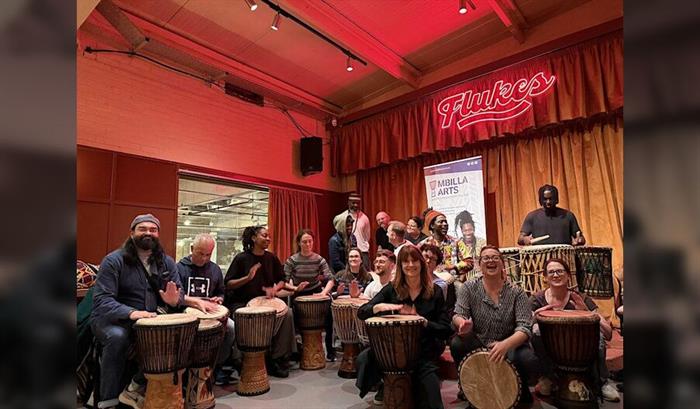 West African Djembe Drum Circle