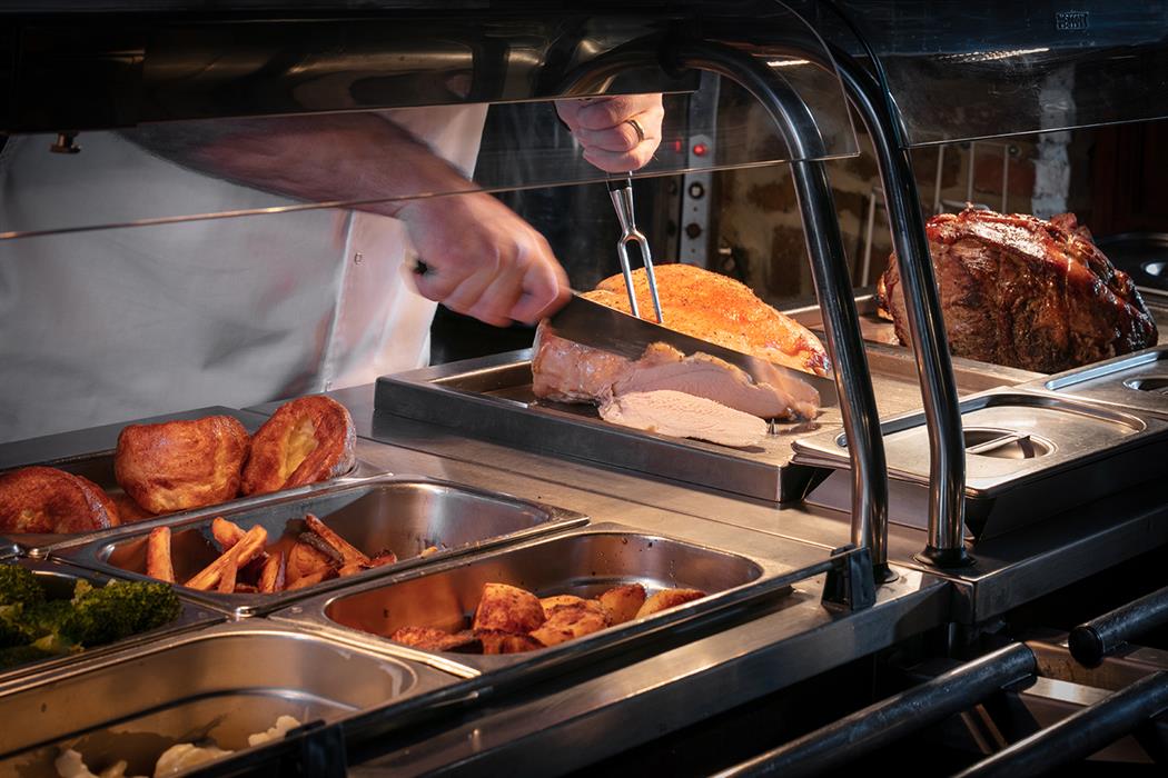 The Carvery served Sunday - Friday 12pm - 2.30pm