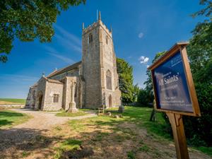 Church at Burnham Thorpe, West Norfolk.