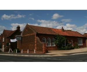 The exterior of Dersingham Pottery & Gallery in west Norfolk.