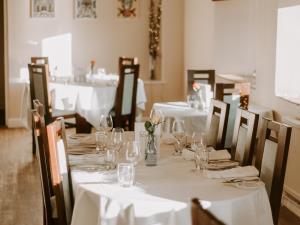 The dining area inside The Rathskeller in King's Lynn, west Norfolk.