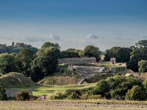 Castle Acre Ruins, West Norfolk.